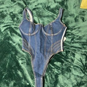 Ivy park jeans thong bodysuit